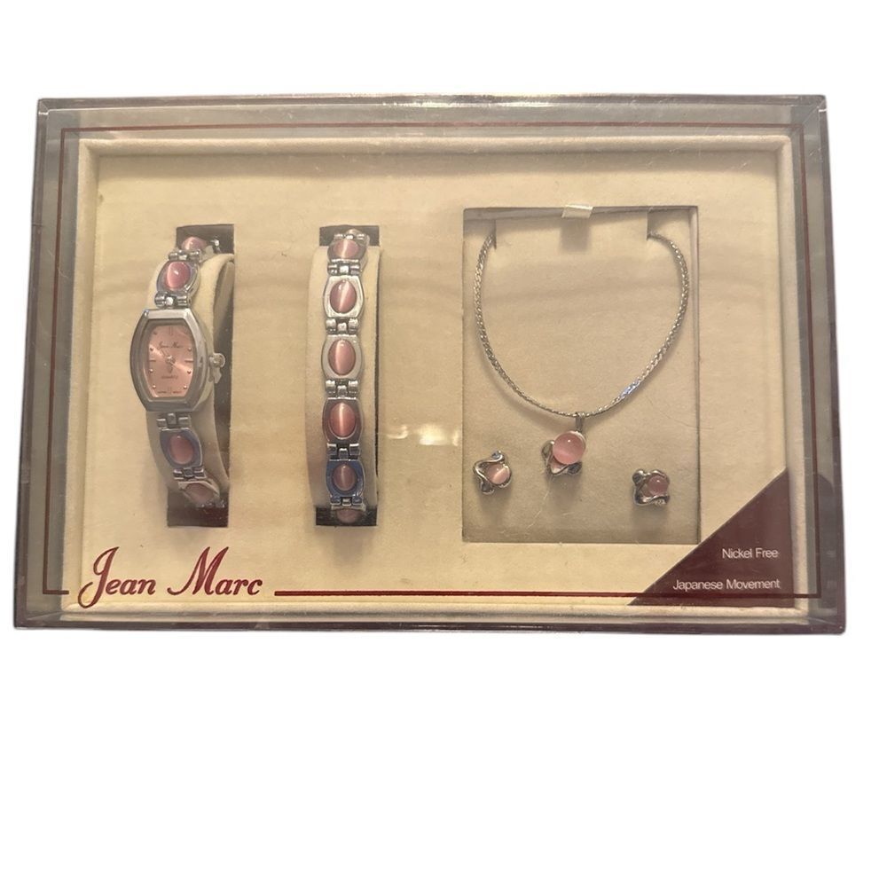 Jean Marc Pink Jewelry Set